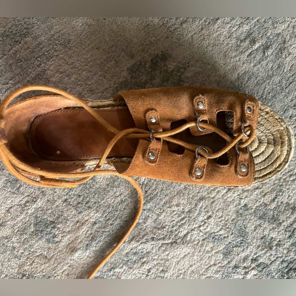 Marc fisher platform espadrille